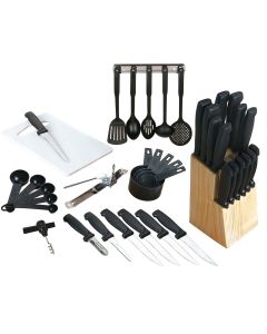 Gibson Home Total Kitchen 41-Piece Cutlery Combo Set